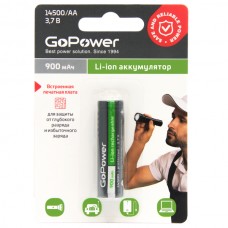 00-00018357 Аккумулятор Li-ion 14500 AA BL1 3.7V 900mAh, GoPower
