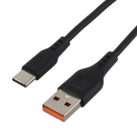 Кабель GoPower 00-00022775, GP01T-2M USB (m)-Type-C (m) 2.0м 2.1A, черный