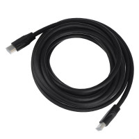 Кабель GoPower 00-00027307, HDMI (m)-HDMI (m) 5.0м ПВХ ver.1.4, черный, в пакете