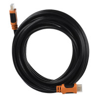 Кабель GoPower 00-00027310, HDMI (m)-HDMI (m) 5.0м ПВХ ver.2.0 4K 60Hz, черный, в пакете