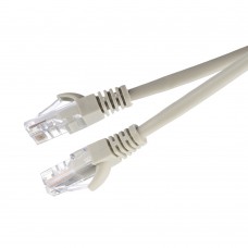 00-00027475 Патч-корд RJ-45 (m)-RJ-45 (m) 5.0м кат.5е ПВХ 26AWG, серый, в пакете, GoPower