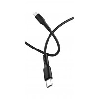 Кабель GoPower 00-00028366, GP21M USB (m)-microUSB (m) 2.4A силикон черный