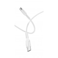 Кабель GoPower 00-00028380, GP21TT Type-C (m)-Type-C (m) 3.0A 60W силикон белый