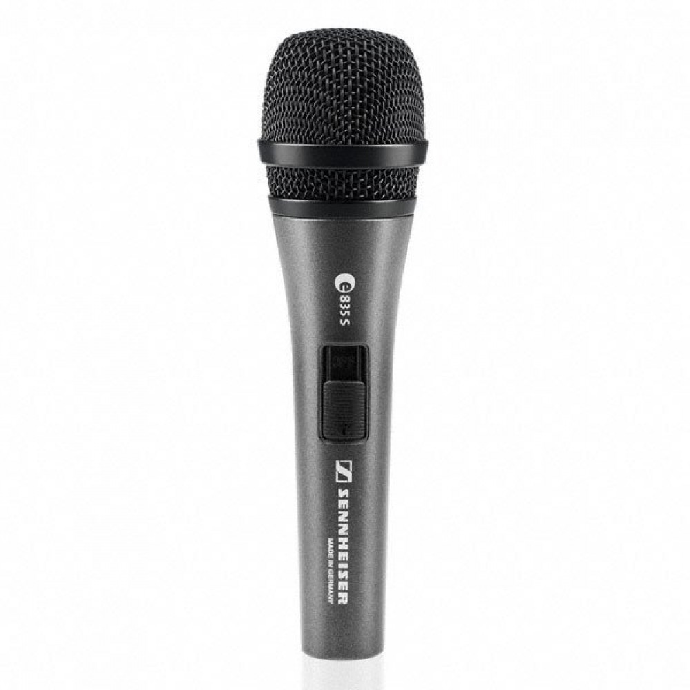 Микрофон динамический Sennheiser 004514 E835-S, с выключателем
