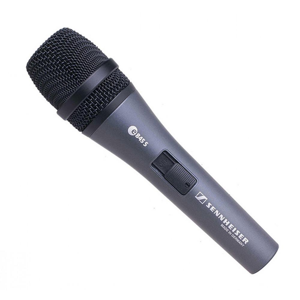 Микрофон динамический Sennheiser 004516 E845-S, с выключателем