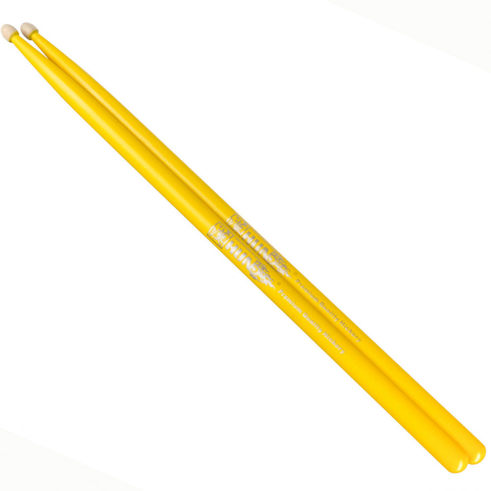 10101003032 Fluorescent Series 7A YELLOW Барабанные палочки, желтые, орех гикори, HUN