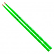 101020412 5ACG Grooves Барабанные палочки, орех гикори, цвет зелёный, HUN
