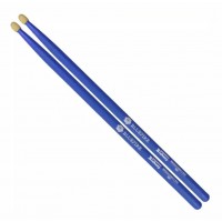 10104004 Colored Series Bluefire 5A BLUE Барабанные палочки, орех гикори, синие, HUN