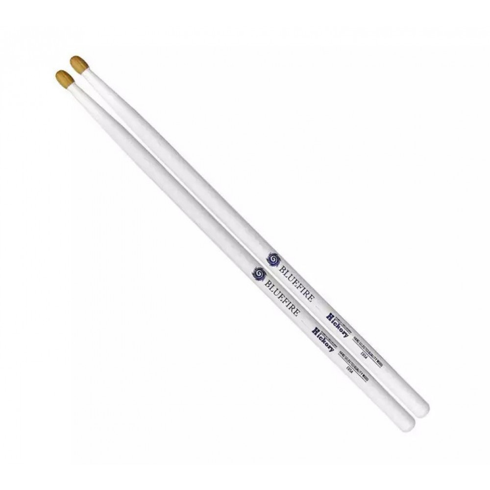 10104005 Colored Series Bluefire 5A WHITE Барабанные палочки, орех гикори, белые, HUN