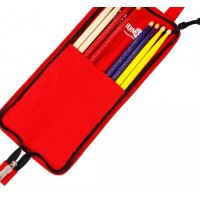 10501001 DST-001 RED Чехол для барабанных палочек, нейлон, красный, HUN