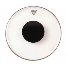 Remo CS-0313-10 Controlled Sound Clear Black Dot On Top 13'' пластик для малого барабана прозрачный усиленный 13 дюймов