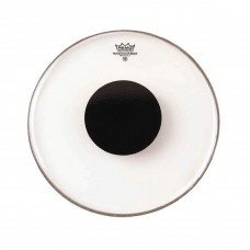 Remo CS-0314-10 Controlled Sound Clear Black Dot On Top 14'' пластик для малого барабана прозрачный усиленный 14 дюймов