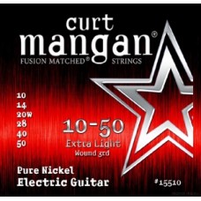 Curt Mangan Pure Nickel Wound Extra Light Set 10-50