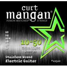 Curt Mangan Stainless Wound Extra Light Set 10-50 струны для акустической гитары