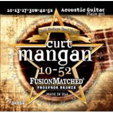 Curt Mangan Phosphor Bronze Set 10-52 струны для акустической гитары