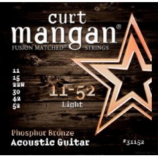 Curt Mangan Phosphor Bronze Light Set 11-52 струны для акустической гитары