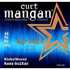 Curt Mangan Nickel Wound Bass Extra Long Scale 45-105L