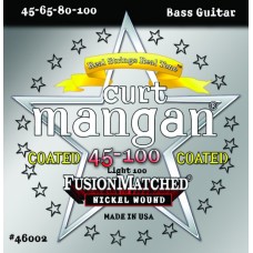 Curt Mangan Nickel Wound Bass Light 100 Coated Set 45-100