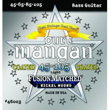 Curt Mangan Nickel Wound Bass Light Coated Set 45-105