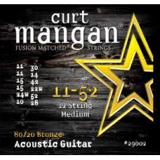 Curt Mangan 80/20 Bronze 12-String Medium Set 11-52