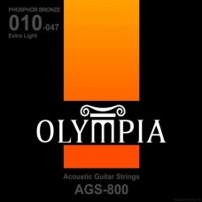 Olympia AGS800 10-47 струны для акустической гитары, фосфорная бронза