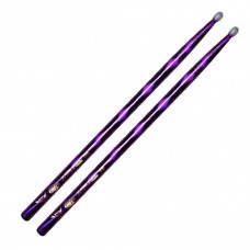 Vater VCP5BN Color Wrap Purple Optic Nylon барабанные палочки Размер: L (15.4*406)