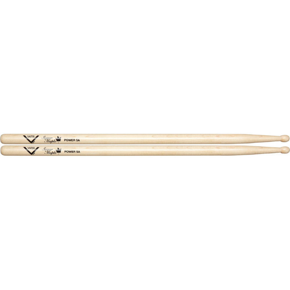 Vater VSMP5AW Sugar Maple Power барабанные палочки, клен, деревянная головка