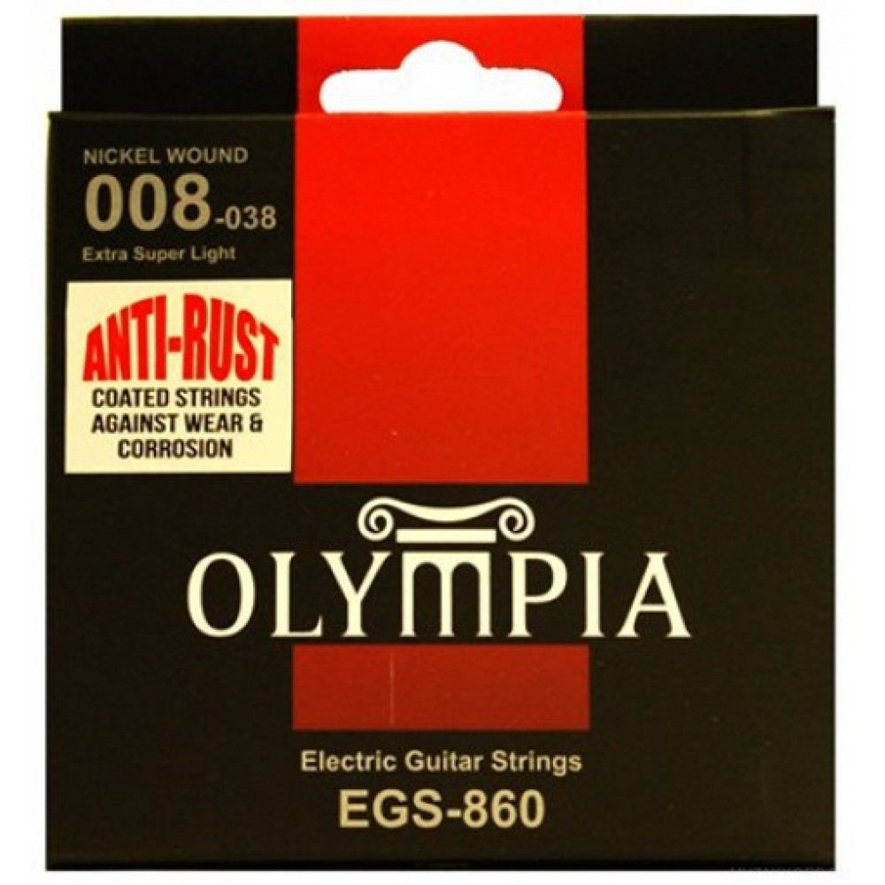 Olympia EGS 860 008-038 Nickel Wound струны для электро гитары