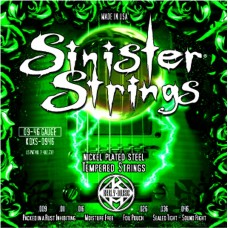 Kerly KQXS-0946 Sinister Nickel Tempered струны для электрогитары, никелированная обмотка