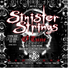 Kerly KQXS-1260 Sinister Nickel Tempered Low Tune струны для электрогитары, никелированная обмотка