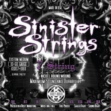 Kerly KQXS7-1060 Sinister 7 Strings Nickel Tempered струны для 7-струнной электрогитары, никелированная обмотка