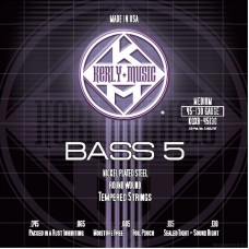 Kerly KQXB-45130 Nickel Tempered 5 Strings струны для 5-струнной бас-гитары