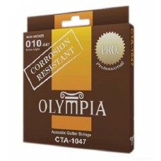 Olympia CTA1047 80/20 Bronze Coated 10-47 струны для акустической гитары