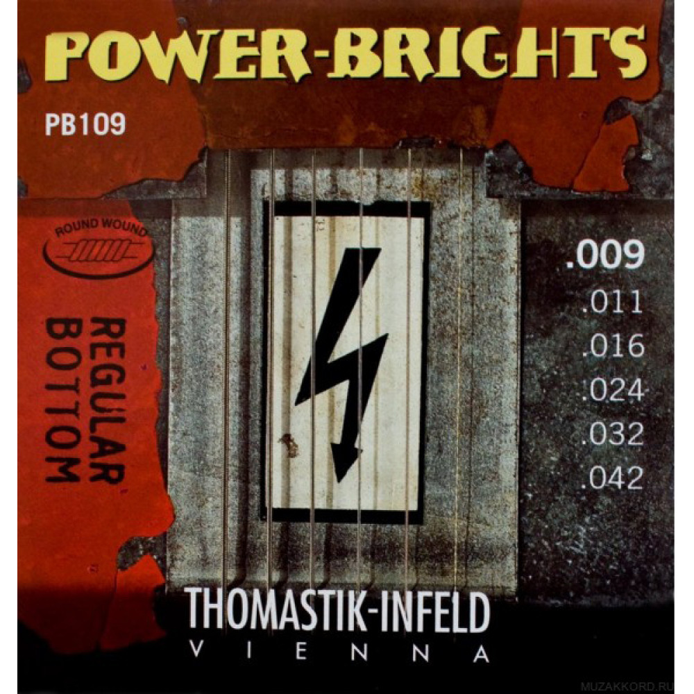 Thomastik PB109 Power-Brights Regular Bottom