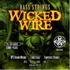 Kerly KXWB-45105 Wicked Wire Nickel Tempered струны для бас-гитары