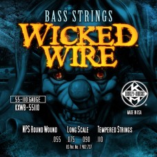 Kerly KXWB-55110 Wicked Wire Nickel Tempered струны для бас-гитары