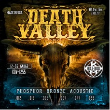 Kerly KDW-1255 Death Valley Phosphor Bronze Tempered струны для акустической гитары