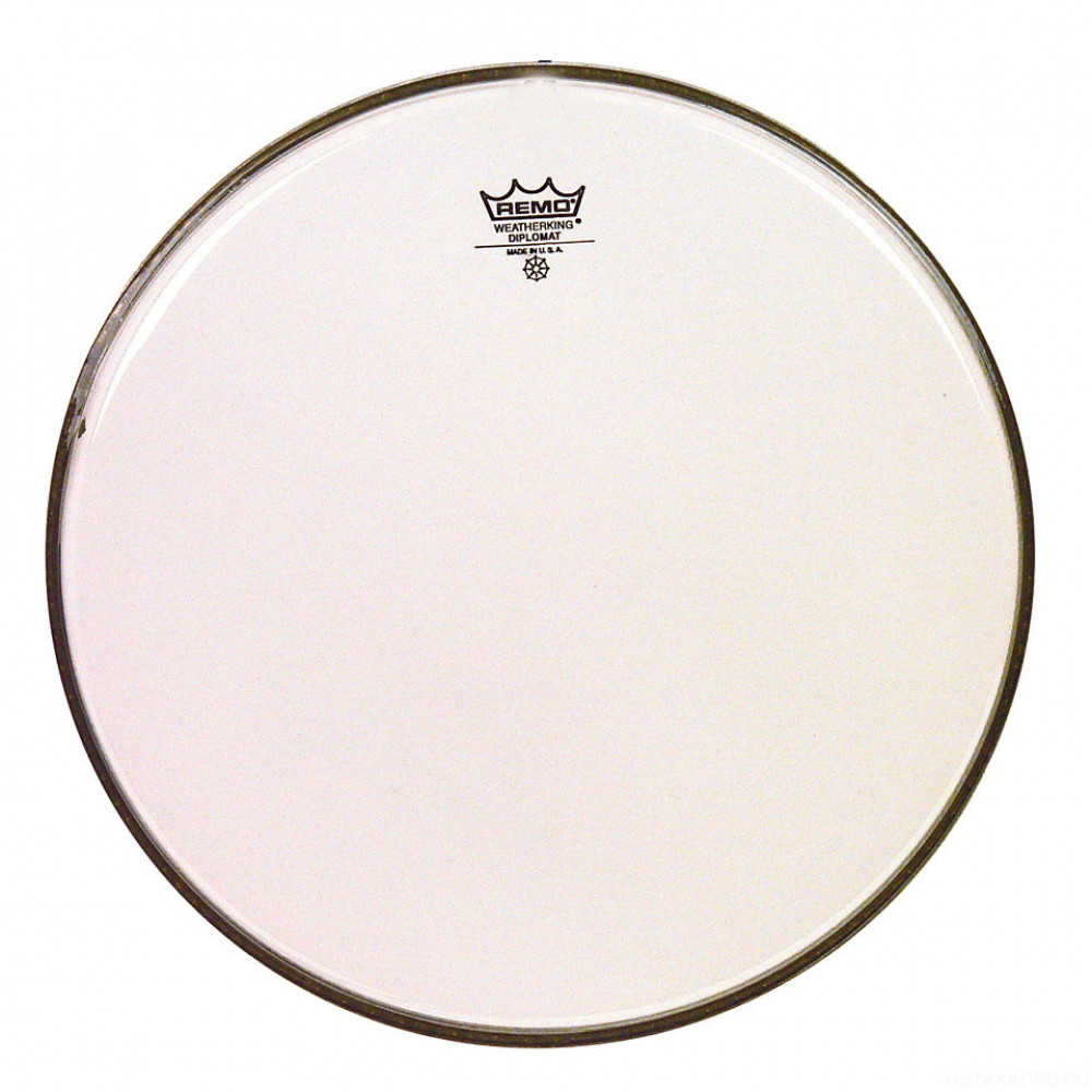 Remo BD-0315-00 Diplomat Batter Clear 15" пластик 15'' для бас барабана