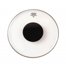 Remo CS-0316-10 Controlled Sound Clear Black Dot On Top 16'' пластик для том тома и малого барабана
