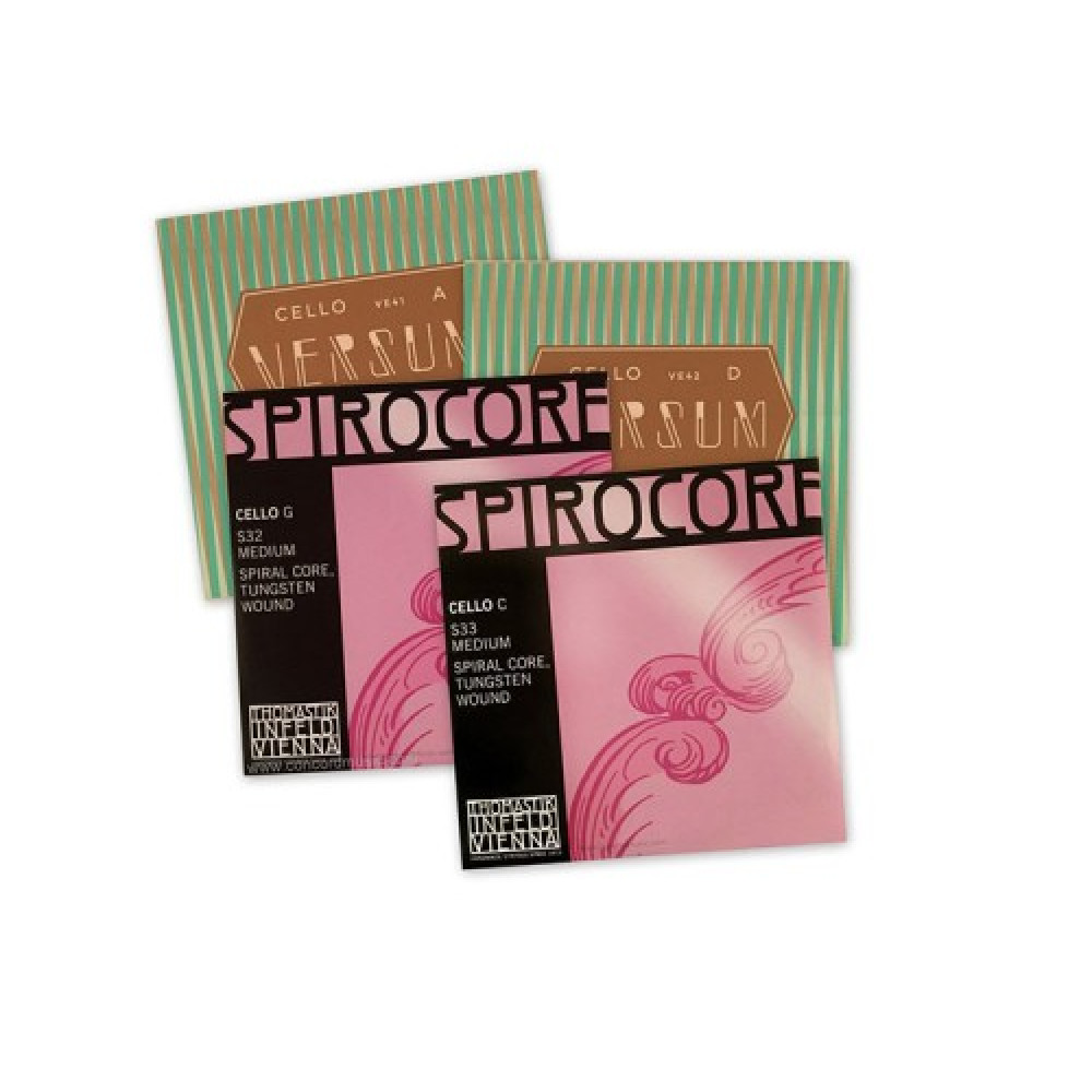 THOMASTIK Spirocore S32 струна G для виолончели 4/4, среднее натяжение