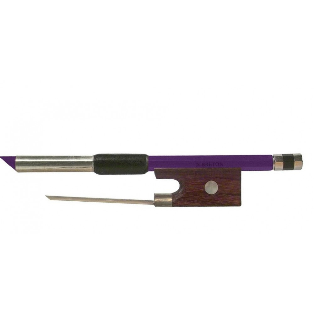 Saga Music Anton Breton AB-110PP Brazilwood Student Violin Bow 1/4 Purple смычок для скрипки