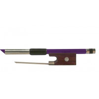 Saga Music Anton Breton AB-110PP Brazilwood Student Violin Bow 1/2 Purple cмычок для скрипки