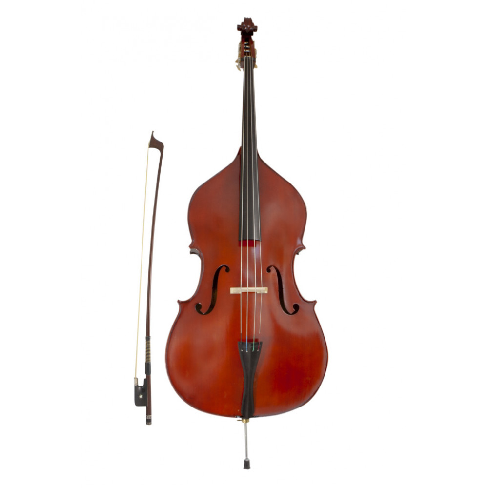 Prima P-200 4/4 Bass контрабас в комплекте (чехол, смычок)