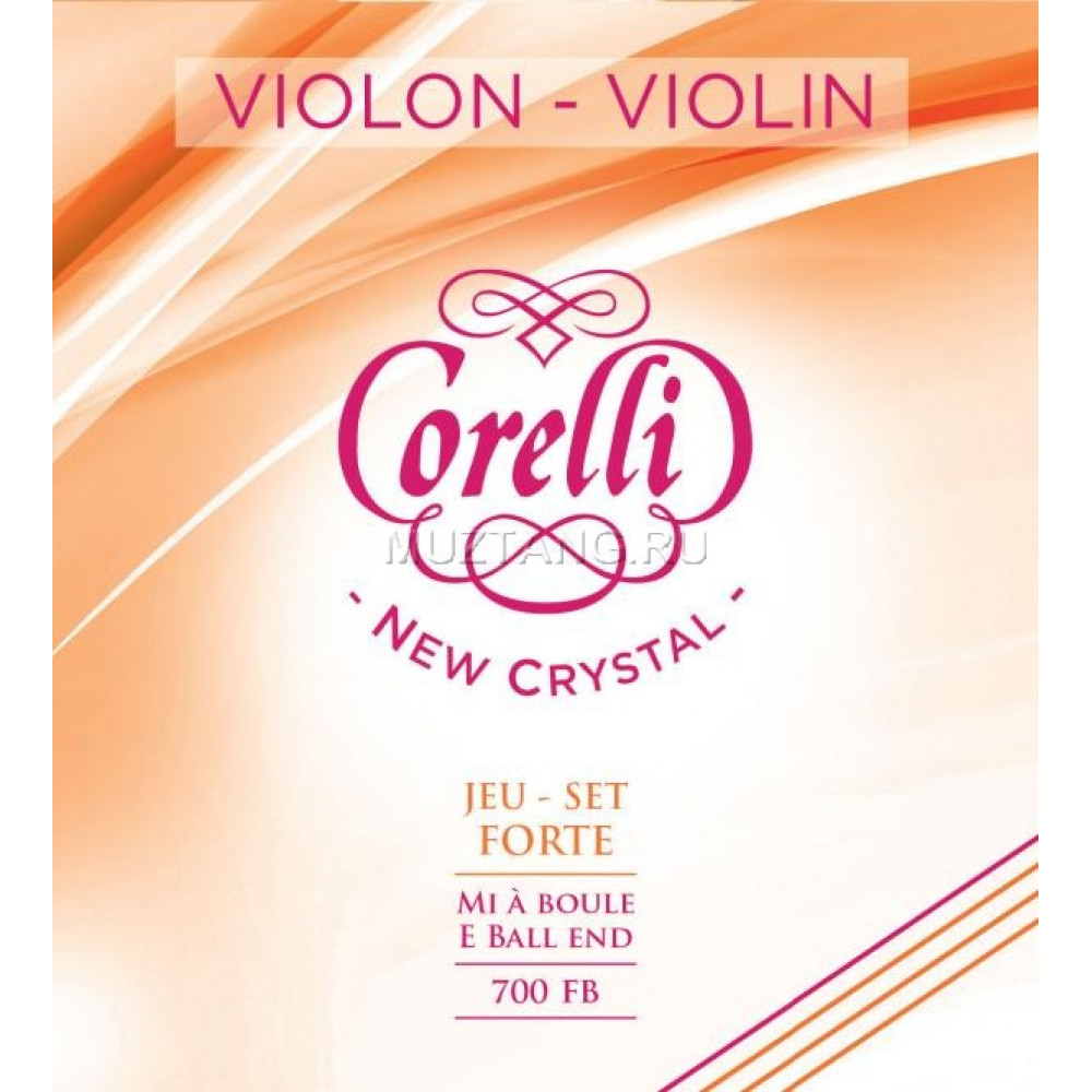 Струны для скрипки CORELLI 700FB New Crystal High