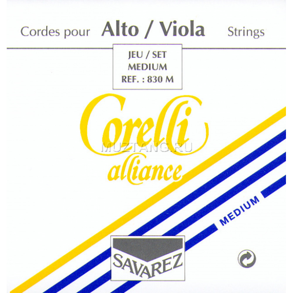 Струны для альта CORELLI 830M Alliance Medium Tension