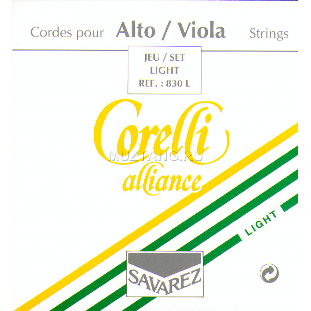 Струны для альта CORELLI 830L Alliance Light