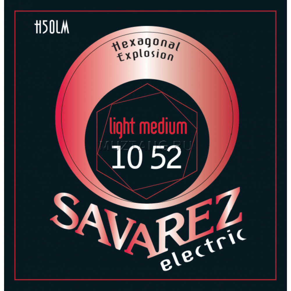 Струны для электрогитары SAVAREZ H50LM 010-052