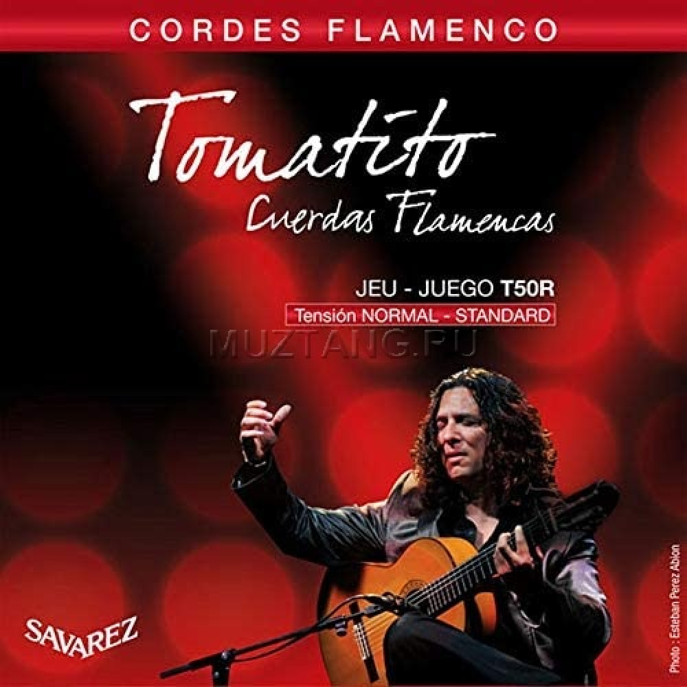 Струны для классической гитары SAVAREZ T50R Tomatito Standard Tension