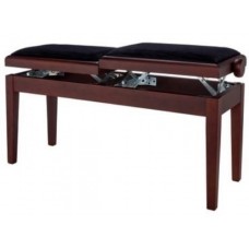 GEWA Piano bench Deluxe Double Walnut matt банкетка для пианино двойная