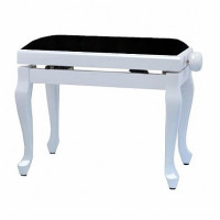 Банкетка GEWA Piano Bench Deluxe Classic White Matt